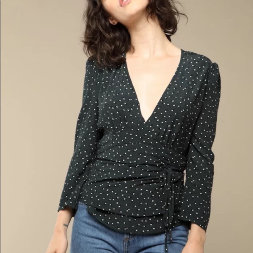 TRADING rouje Anna wrap top 36 for 38/40